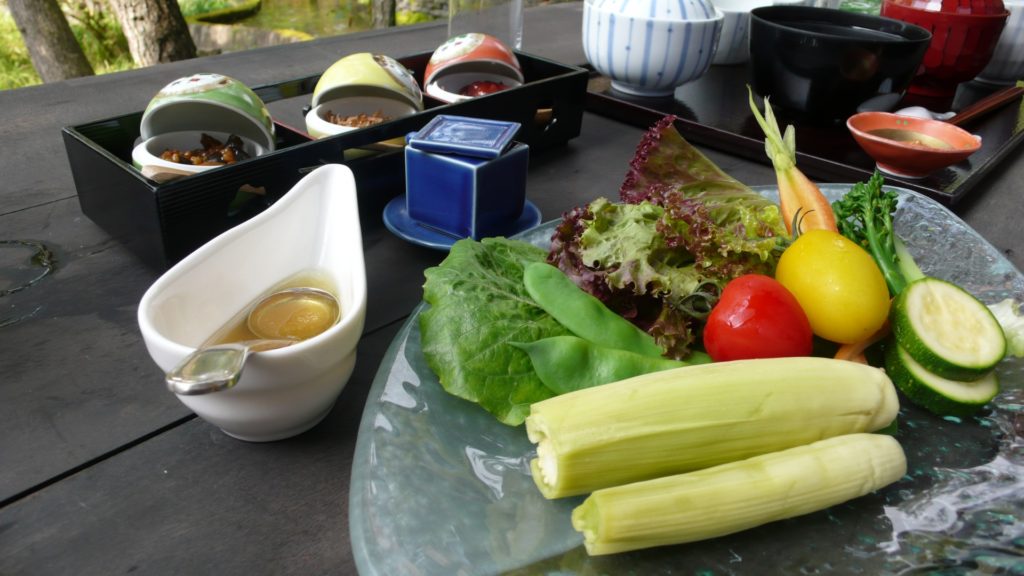 レシピその６：野菜＆食べる、だし醤油
